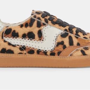 Dolce Vita Leopard Print Athletic Shoes